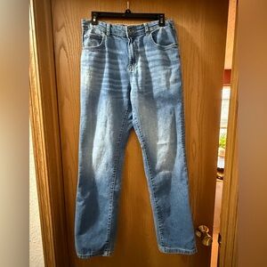 Lucky Brand Classic Stretch Light Blue Straight Jeans Size 20 Great Condition